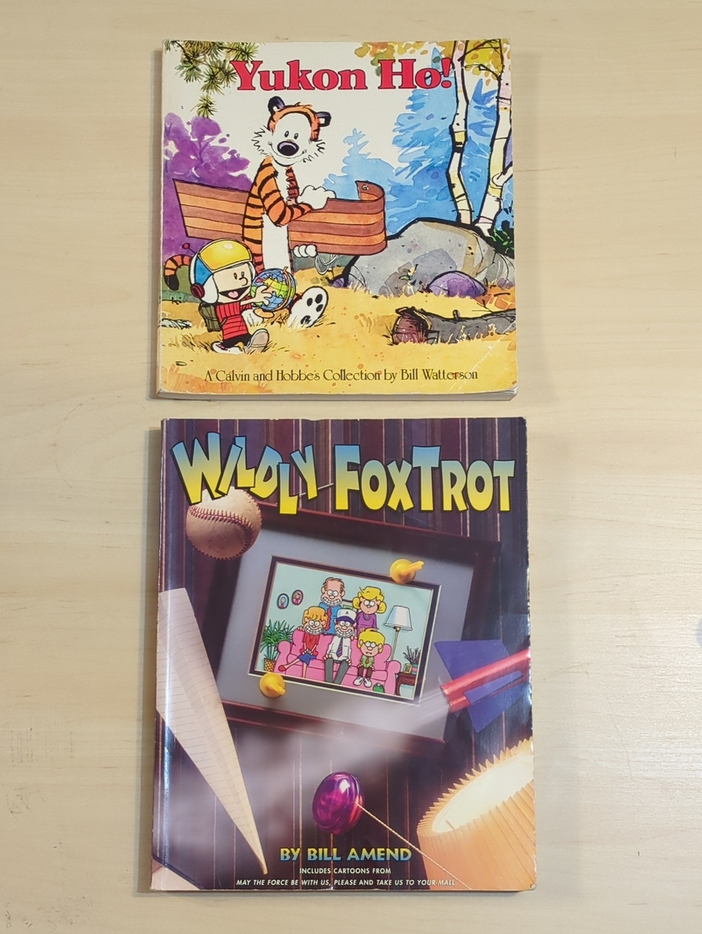 Yukon Ho! Calvin & Hobbes + Wildly Foxtrot Comic Books